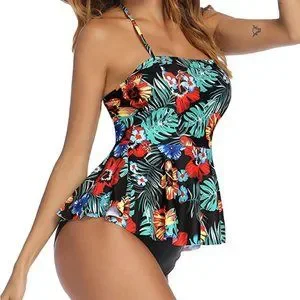 Adome | Swim | Adome Tummy Control Tankini Swimsuit 2 Pc Floral Print ...